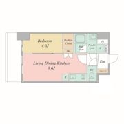 エスリードレジデンス大阪谷町ザ・マークスの間取り画像