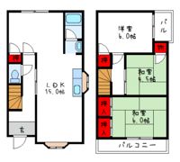 北野田戸建464-15の間取り画像