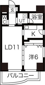 フローラル今池の間取り画像