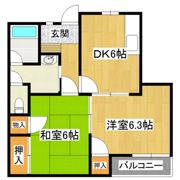 ブランリーオの間取り画像
