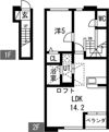 砂子の家 Bの間取り画像