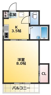 桂ガーデンIIの間取り画像