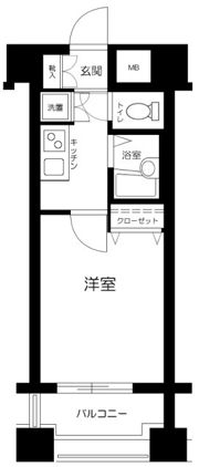 ミリオン大塚アヴィニティーの間取り画像