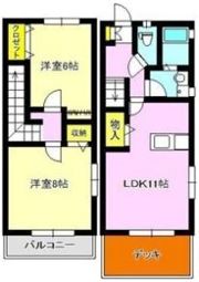 ベラーミの間取り画像