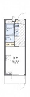 レオパレスピーフスの間取り画像