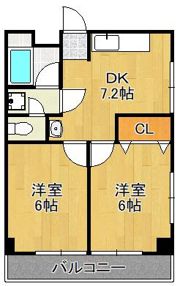 第3住友ビルの間取り画像