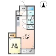 エスポワールSの間取り画像