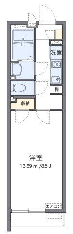 クレイノアーチェロの間取り画像