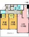 藤和三鷹ホームズの間取り画像