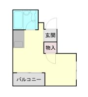 マンション福田の間取り画像
