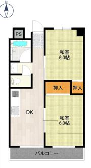 小田第3マンションの間取り画像