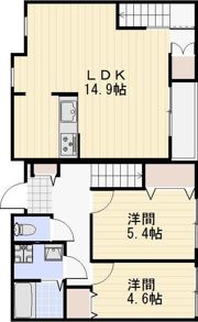 ARROWS TOWN片島町の間取り画像