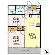 CINZA若林の間取り画像
