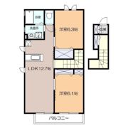 シャルムメゾンの間取り画像