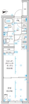 CREATIF西池袋の間取り画像