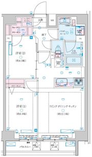 GENOVIA新子安の間取り画像