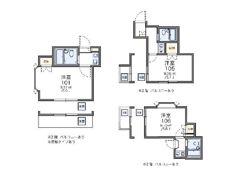 レオパレス衣笠第1の間取り画像