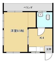 ココアルテKの間取り画像