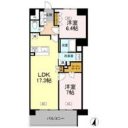 ロイヤルパークス仙台青葉通の間取り画像