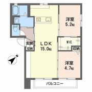 カーレントティエラ B棟の間取り画像