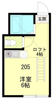サンノーブル横須賀の間取り画像