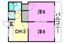 山田ハイツの間取り画像
