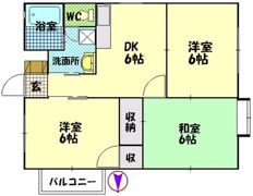 シーサイド金澤の間取り画像