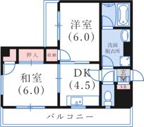 モアライフ湊川の間取り画像