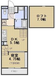 スカイガーデン青江の間取り画像