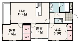 グランスタジオ幸町の間取り画像