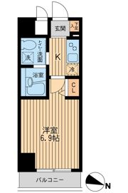 HF関内レジデンスの間取り画像