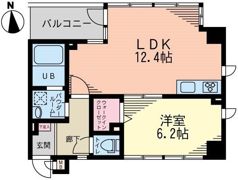 CloveR a85の間取り画像