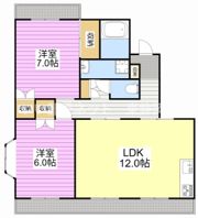 グランヴェール伏見IIの間取り画像
