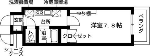 Estudio原の間取り画像