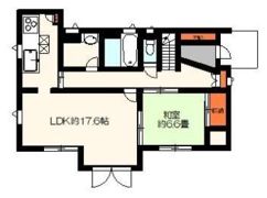 中富南3丁目貸戸建の間取り画像