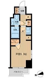 ファインアドレス新御徒町の間取り画像
