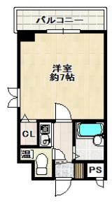 ラフォーレ1番館の間取り画像