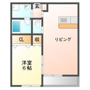 ロイヤルハイツ川西の間取り画像