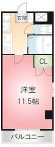 THUマンションの間取り画像