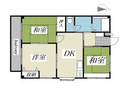 コーポT＆Gの間取り画像