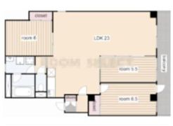 ON AND ONの間取り画像