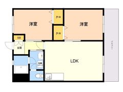 ビュークレスト那珂川の間取り画像