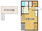 INVEST長津の間取り画像