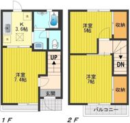 グランメールSの間取り画像