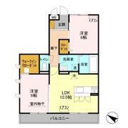 ヴィル ソレイユの間取り画像