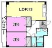 M-court湊町の間取り画像