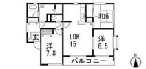ウィンベル戸坂の間取り画像