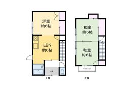 宮田借家 5の間取り画像