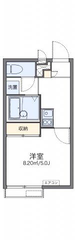 レオパレスボレールの間取り画像