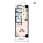 プレール・ドゥーク品川南大井の間取り画像